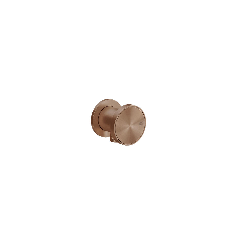 Gessi Water Outlet 66169 in Copper Brushed Pvd