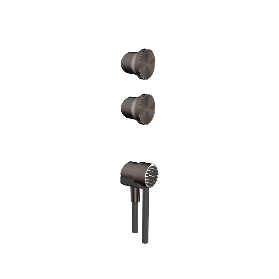 Gessi Diverter 66212 in Black Metal Br. Pvd