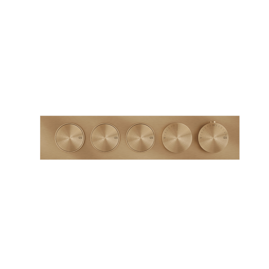 Gessi Shower Mixer 66224 in Warm Bronze Br. Pvd