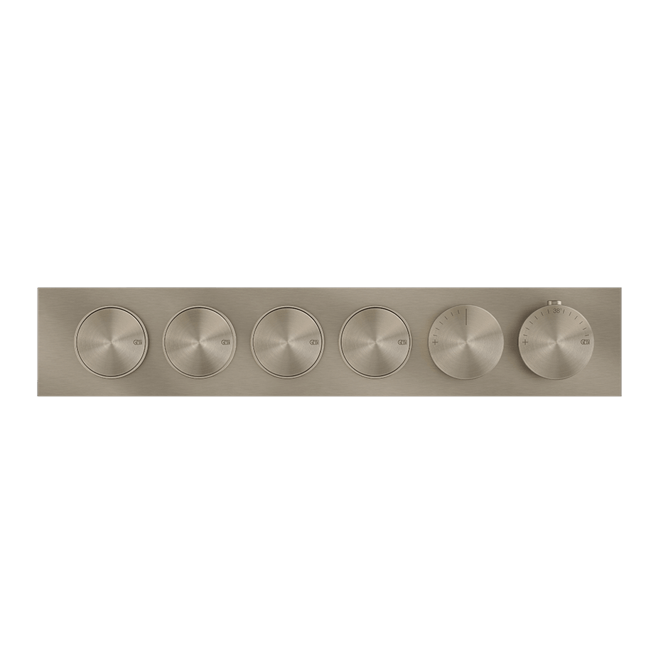 Gessi Shower Mixer 66226 in Finox Brushed Nickel