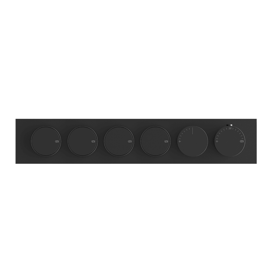 Gessi Shower Mixer 66226 in Matte Black