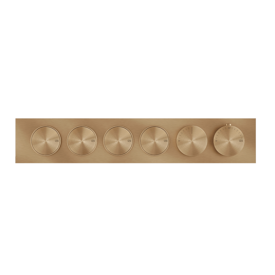 Gessi Shower Mixer 66226 in Warm Bronze Br. Pvd