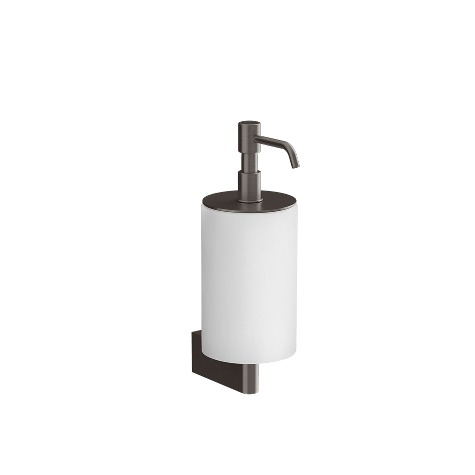 Gessi Soap Dispenser Holder 66413 in Black Metal Br. Pvd