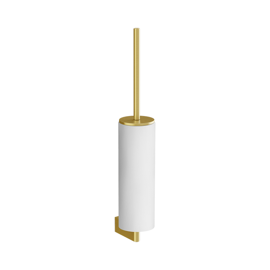 Gessi Brush Holder 66419 in Gold Brushed Pvd