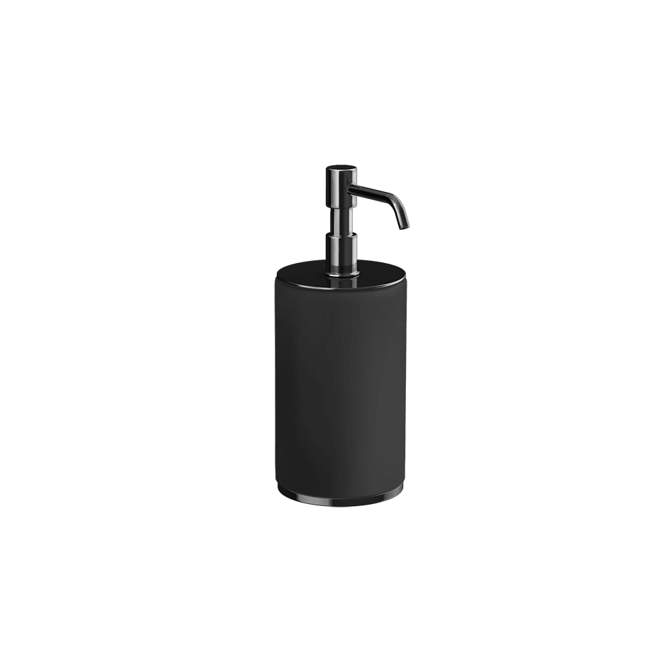 Gessi Soap Dispenser Holder 66438 in Black Metal Pvd