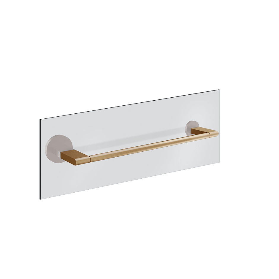 Gessi Towel Rail 66511 in Warm Bronze Br. Pvd