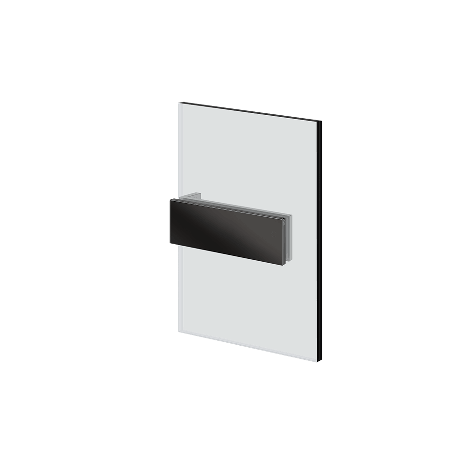 Gessi Clamp 67005 in Black Metal Pvd