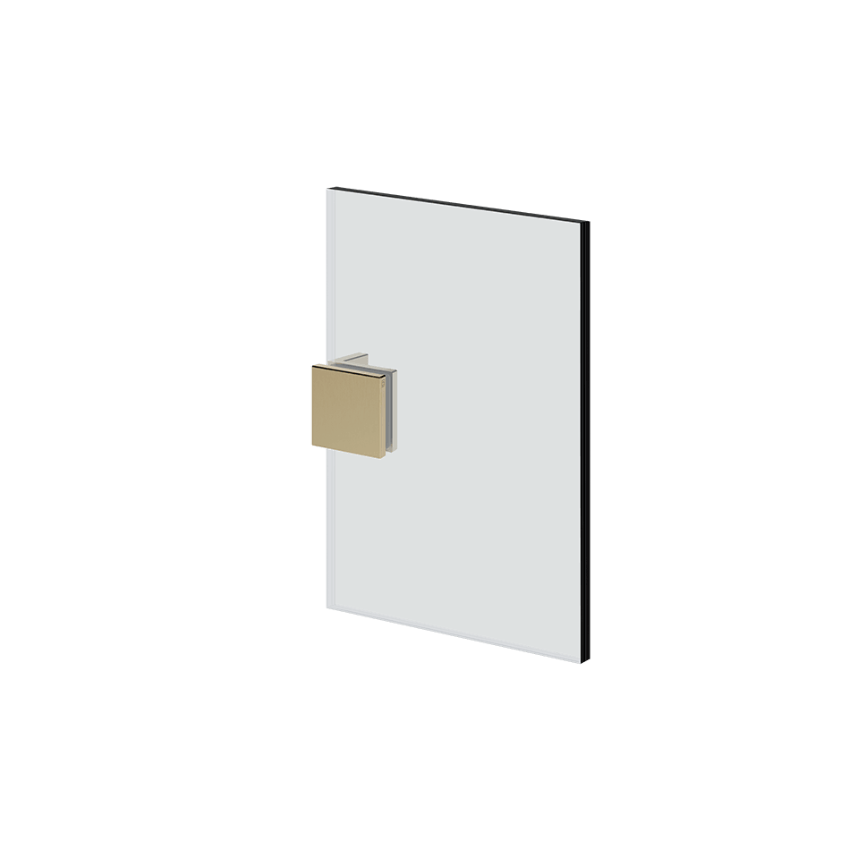 Gessi Clamp 67006 in Brass Brushed Pvd