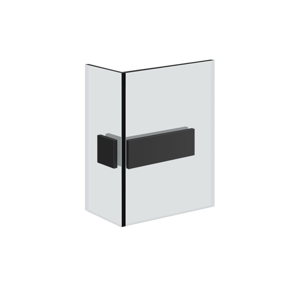 Gessi Clamp 67007 in Matte Black