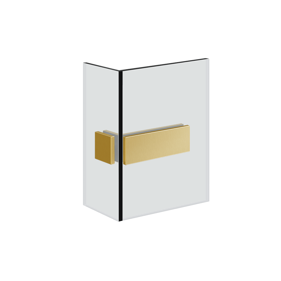 Gessi Clamp 67007 in Gold Brushed Pvd