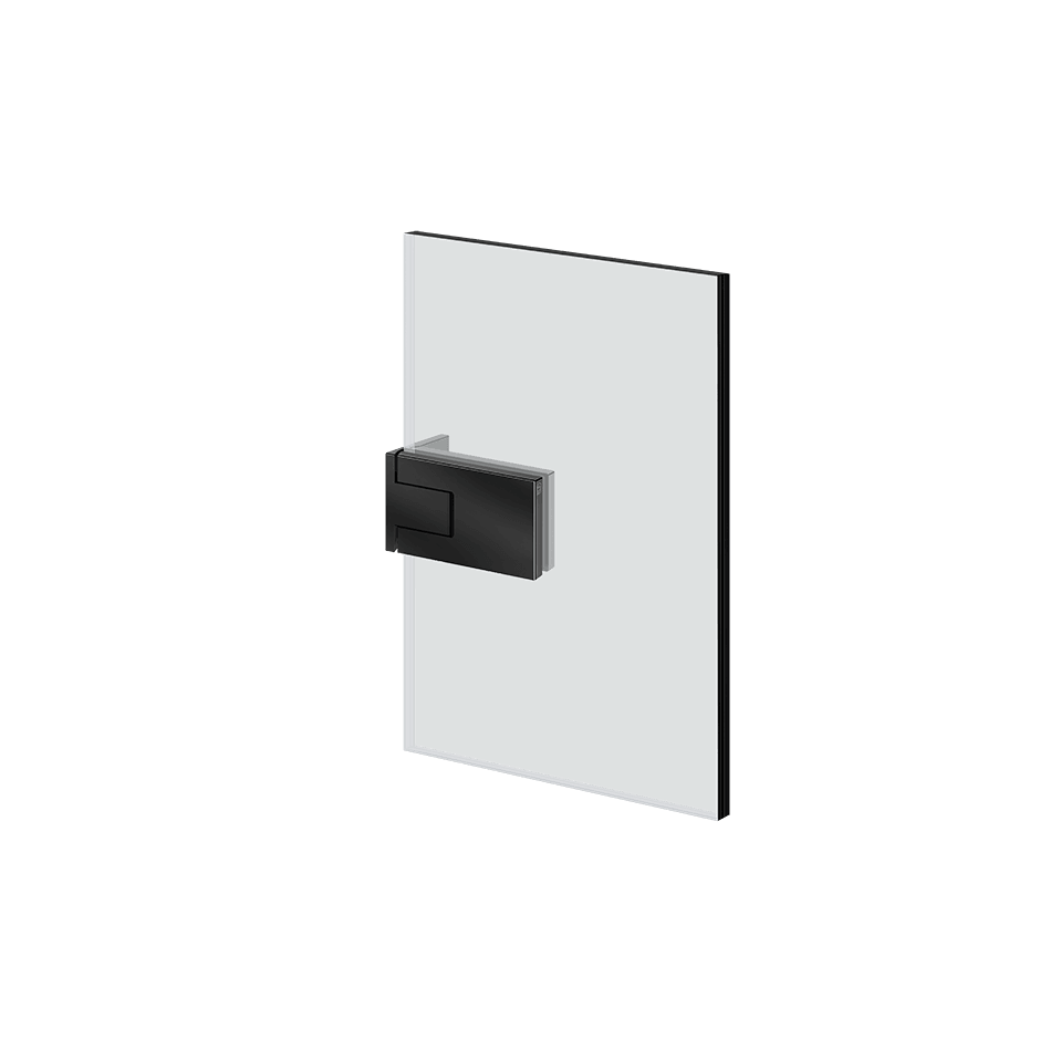 Gessi Clicking Hinges 67019 in Black Metal Pvd
