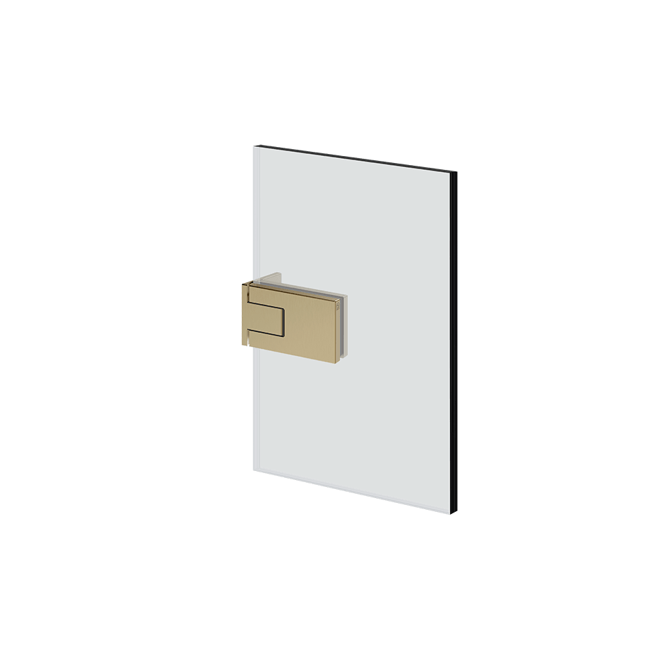 Gessi Clicking Hinges 67020 in Brass Brushed Pvd
