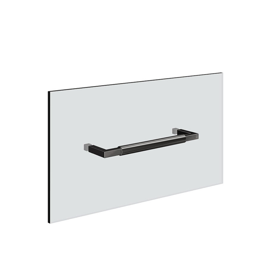 Gessi Towel Rail 67041 in Black Metal Pvd