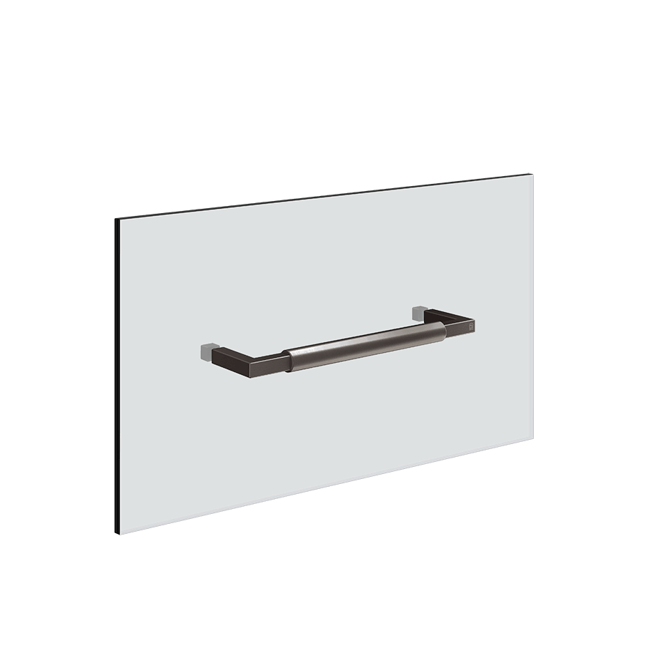 Gessi Towel Rail 67041 in Black Metal Br. Pvd