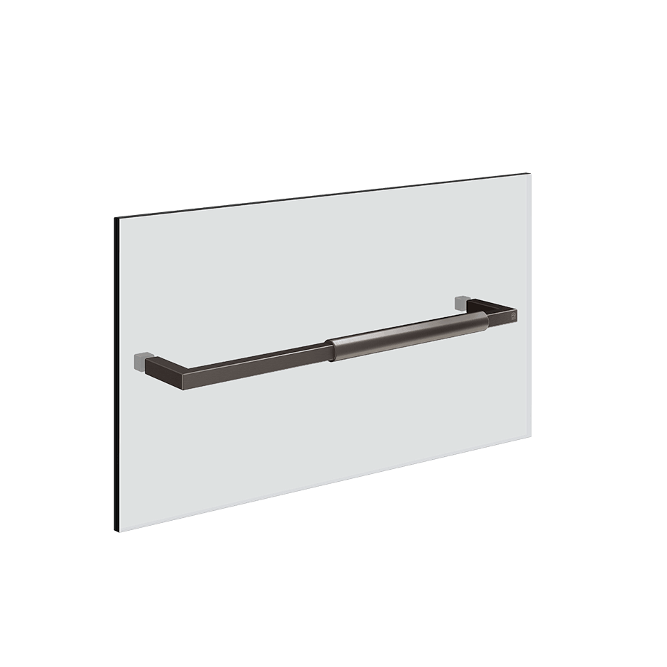 Gessi Towel Rail 67043 in Black Metal Br. Pvd