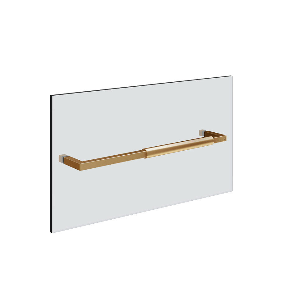 Gessi Towel Rail 67043 in Warm Bronze Br. Pvd