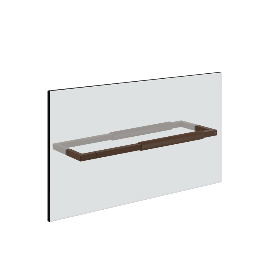 Gessi Towel Rail 67044 in Dark Bronze