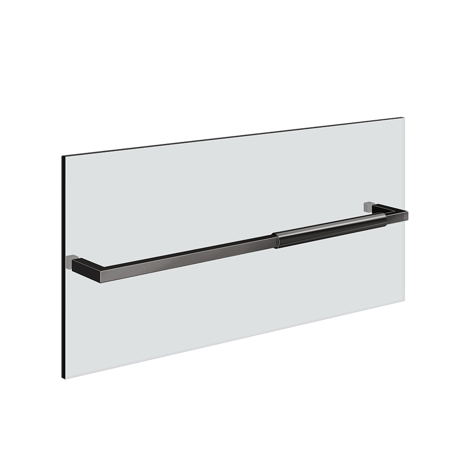 Gessi Towel Rail 67045 in Black Metal Pvd