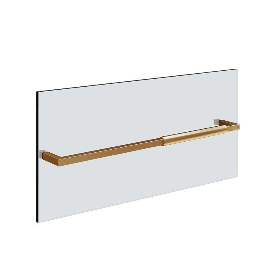 Gessi Towel Rail 67045 in Warm Bronze Br. Pvd