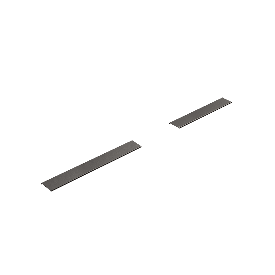 Gessi Cover 67055 in Black Metal Br. Pvd