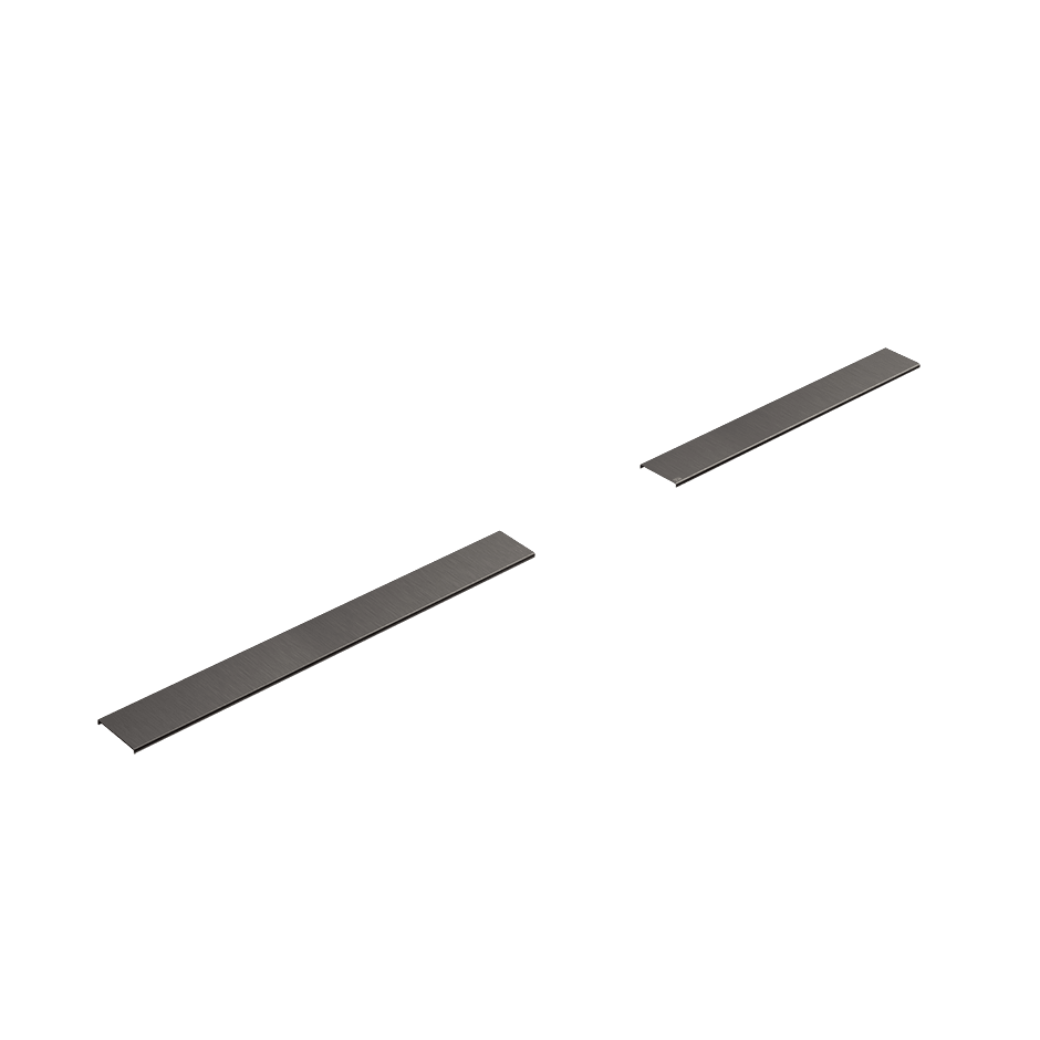 Gessi Cover 67057 in Black Metal Br. Pvd
