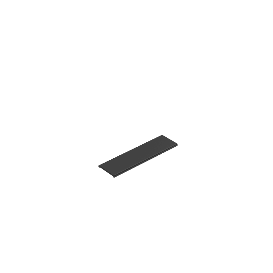Gessi Cover 67061 in Matte Black