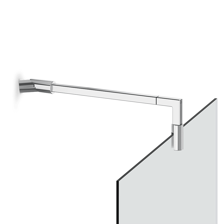 Gessi Glass Support Bar 67072 in Chrome
