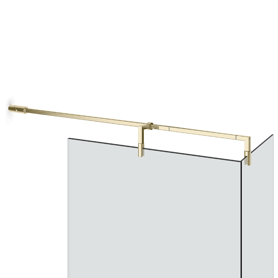 Gessi Glass Support Bar 67075 in Brass Pvd