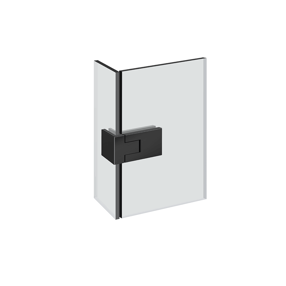 Gessi Clicking Hinges 67083 in Black Metal Pvd