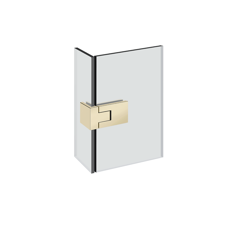 Gessi Clicking Hinges 67084 in Brass Pvd