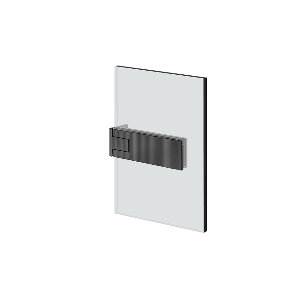 Gessi Clicking Hinges 67502 in Black Metal Pvd