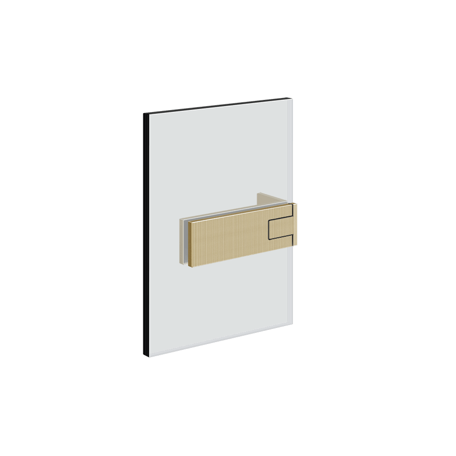 Gessi Hinges With Lift Function 67511 in Brass Brushed Pvd