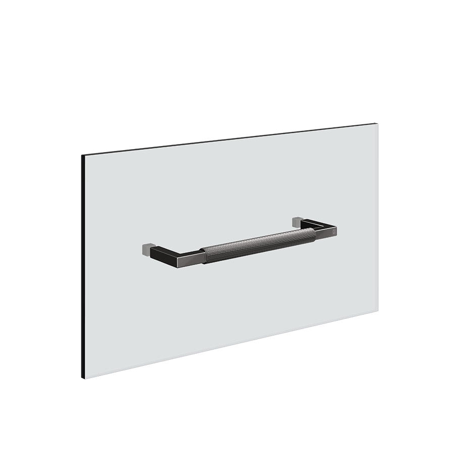 Gessi Towel Rail 67541 in Black Metal Pvd