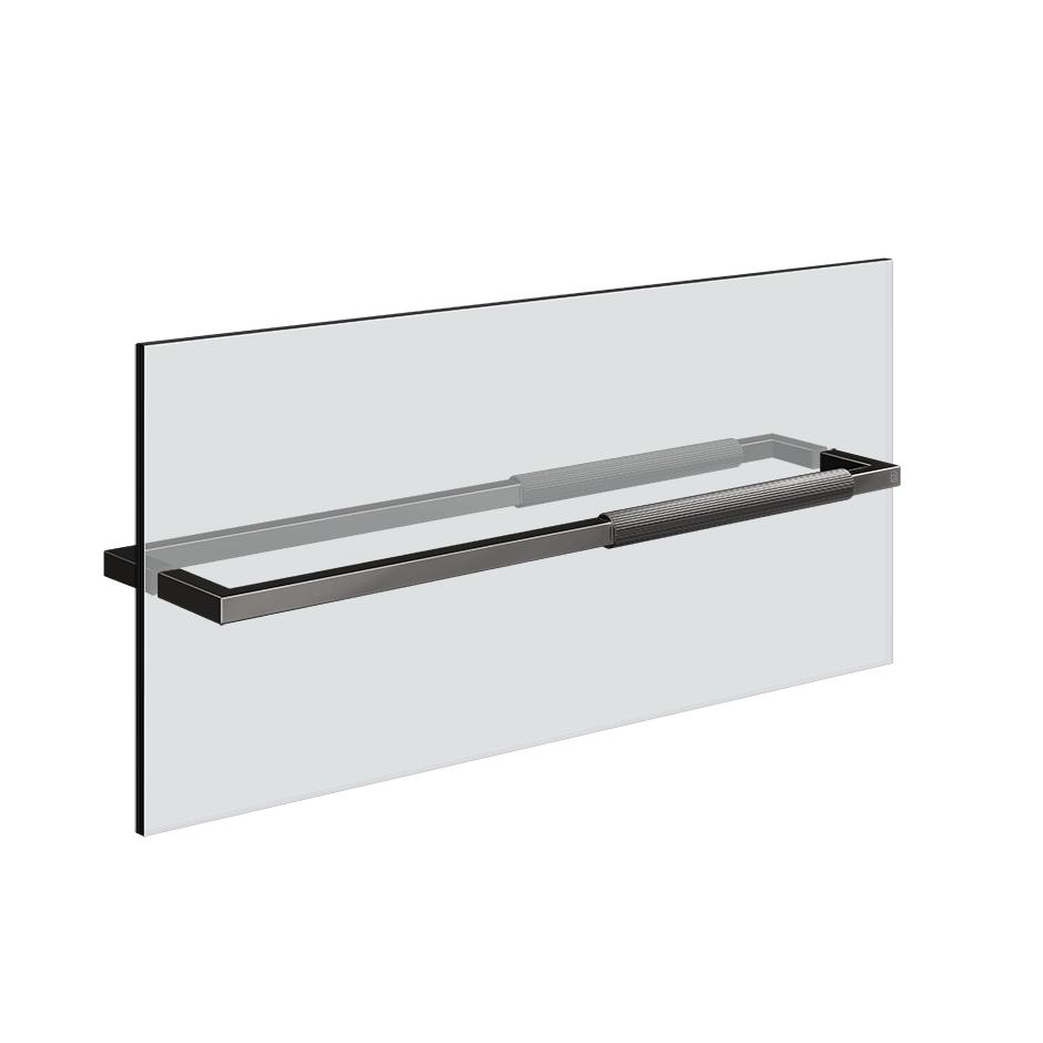 Gessi Towel Rail 67546 in Black Metal Pvd