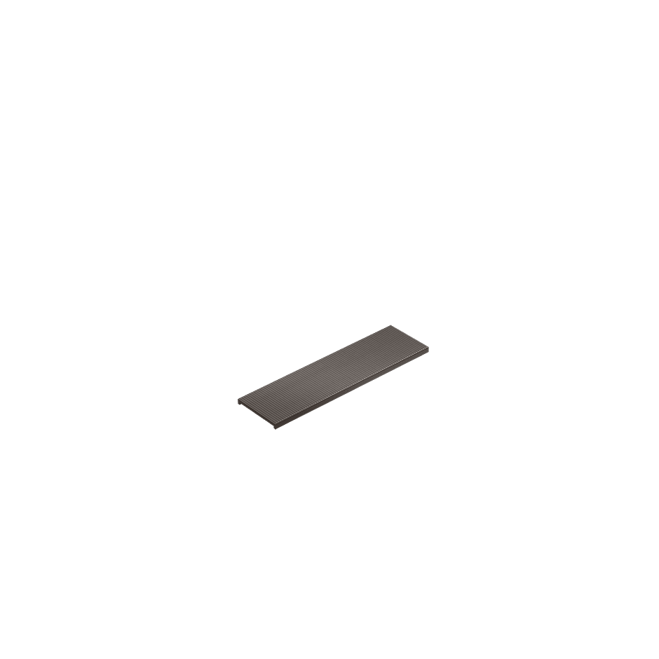 Gessi Cover 67561 in Black Metal Br. Pvd