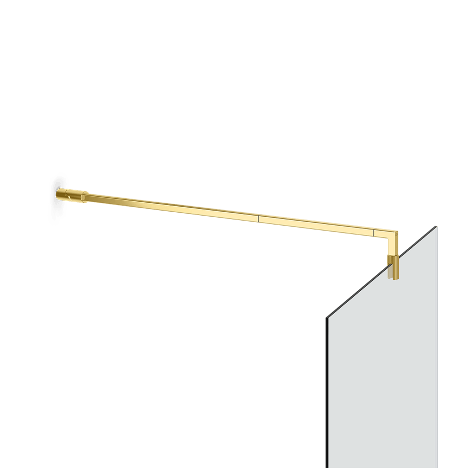 Gessi Glass Support Bar 67573 in Gold Pvd