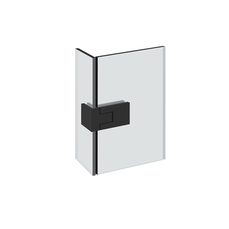 Gessi Clicking Hinges 67583 in Matte Black