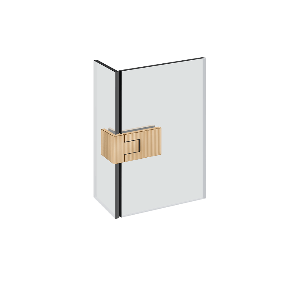 Gessi Clicking Hinges 67583 in Warm Bronze Pvd