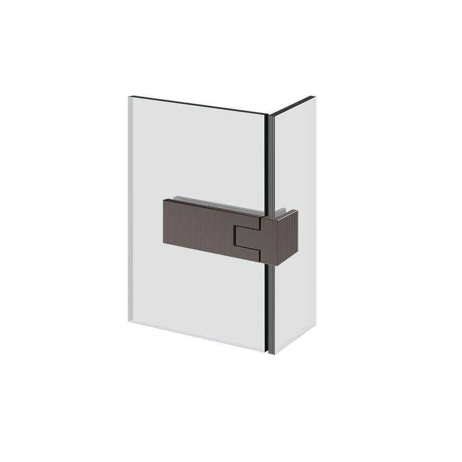 Gessi Hinges With Lift Function 67585 in Black Metal Br. Pvd