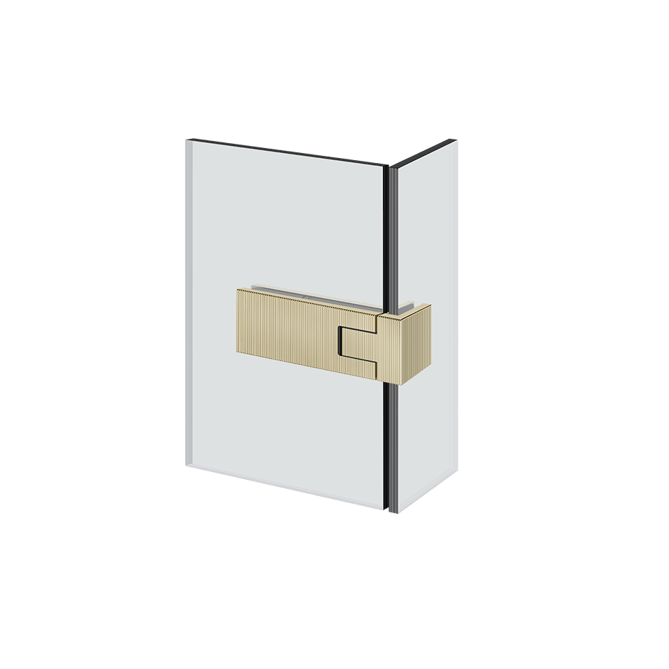 Gessi Hinges With Lift Function 67586 in Brass Pvd
