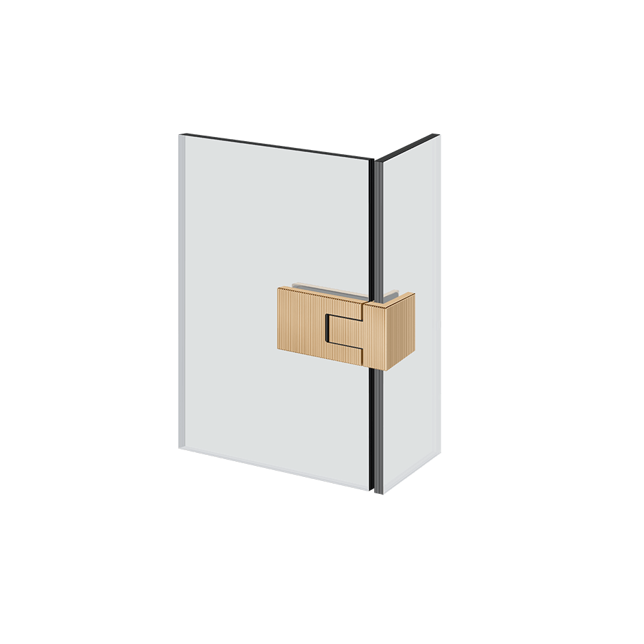 Gessi Hinges With Lift Function 67590 in Warm Bronze Pvd