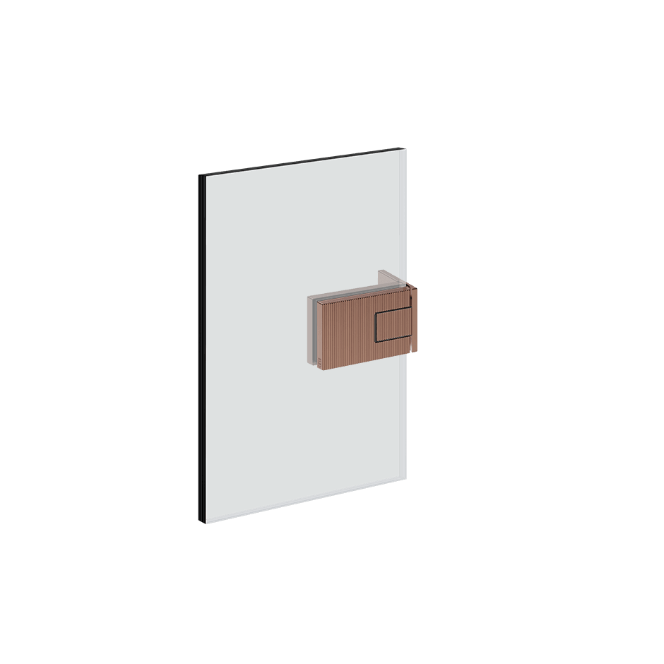 Gessi Hinges With Lift Function 67593 in Copper Brushed Pvd