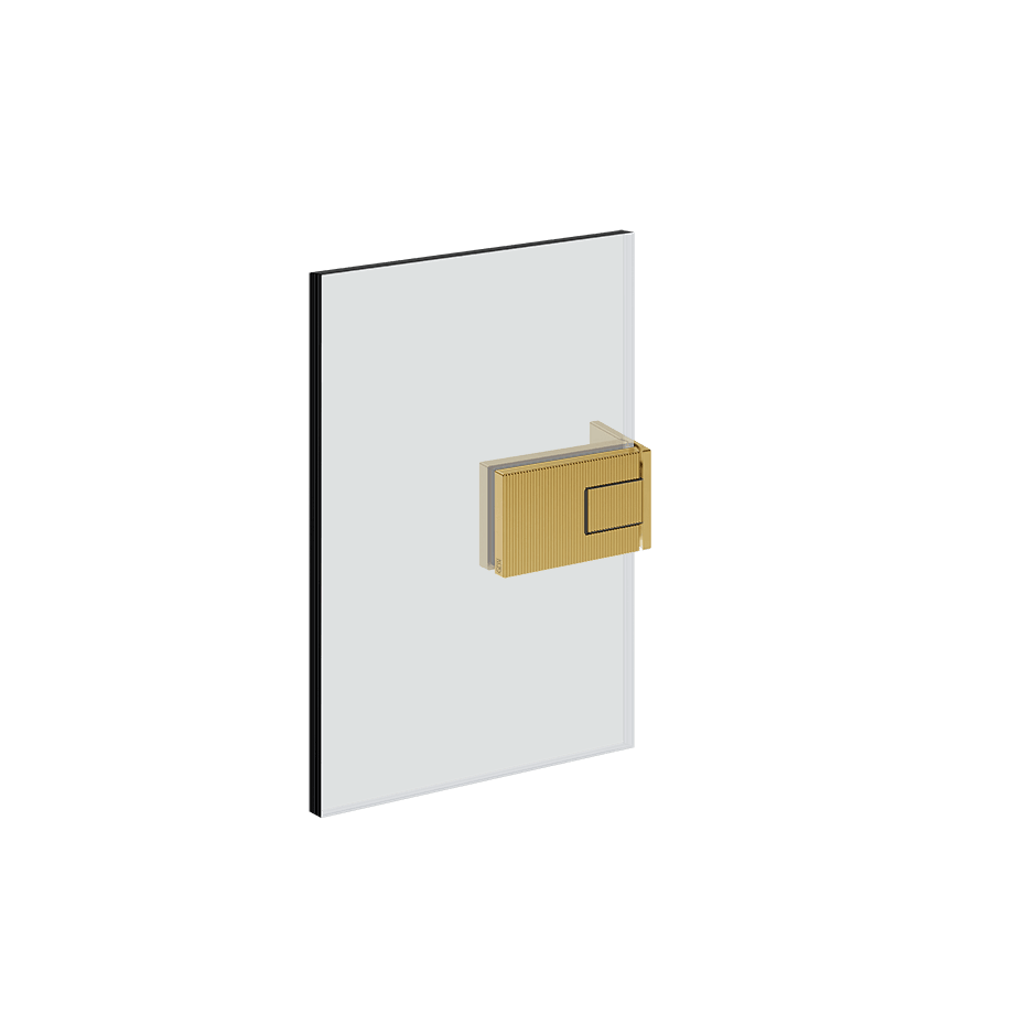 Gessi Hinges With Lift Function 67593 in Gold Brushed Pvd