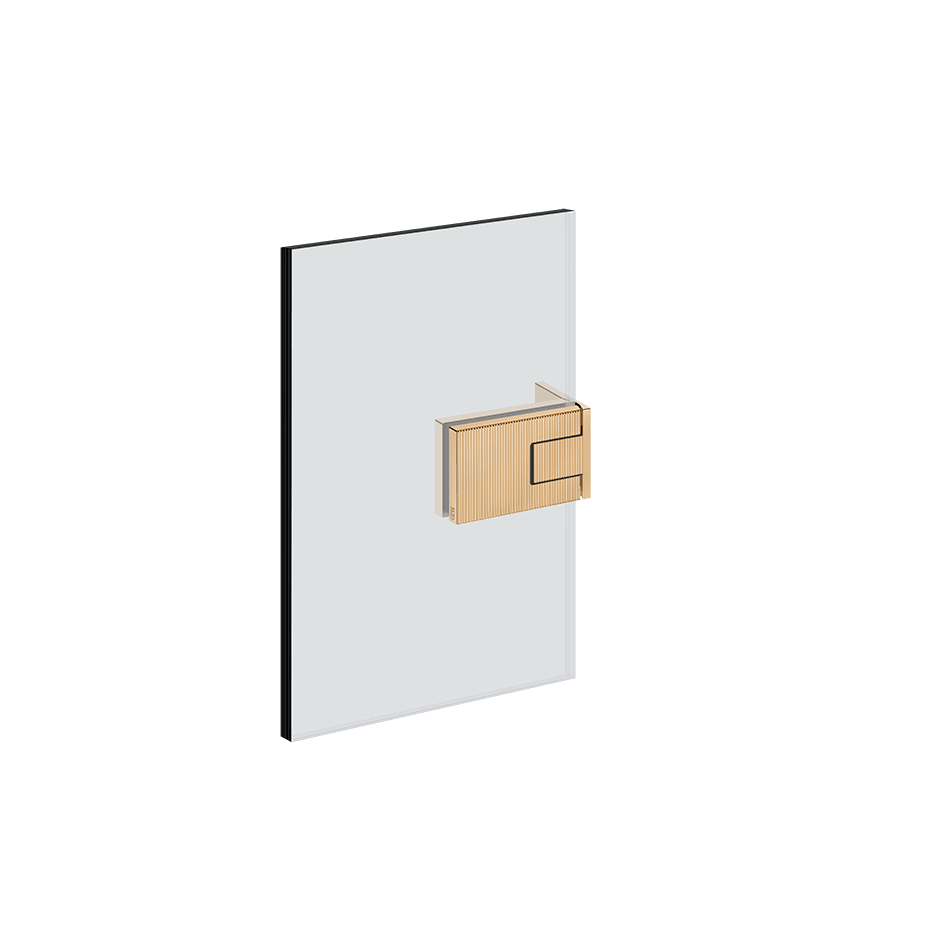 Gessi Hinges With Lift Function 67594 in Warm Bronze Pvd