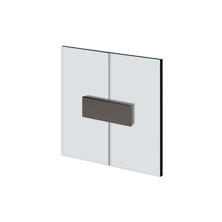 Gessi Clamp 67608 in Black Metal Br. Pvd