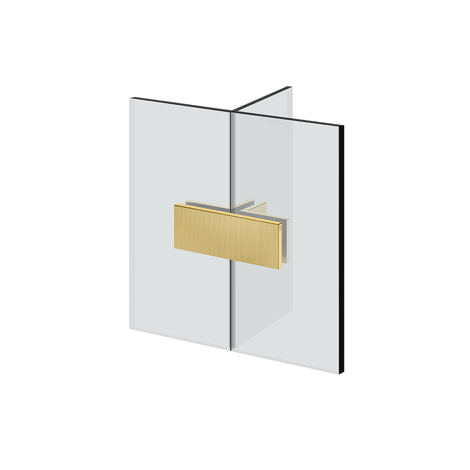 Gessi Clamp 67609 in Gold Pvd