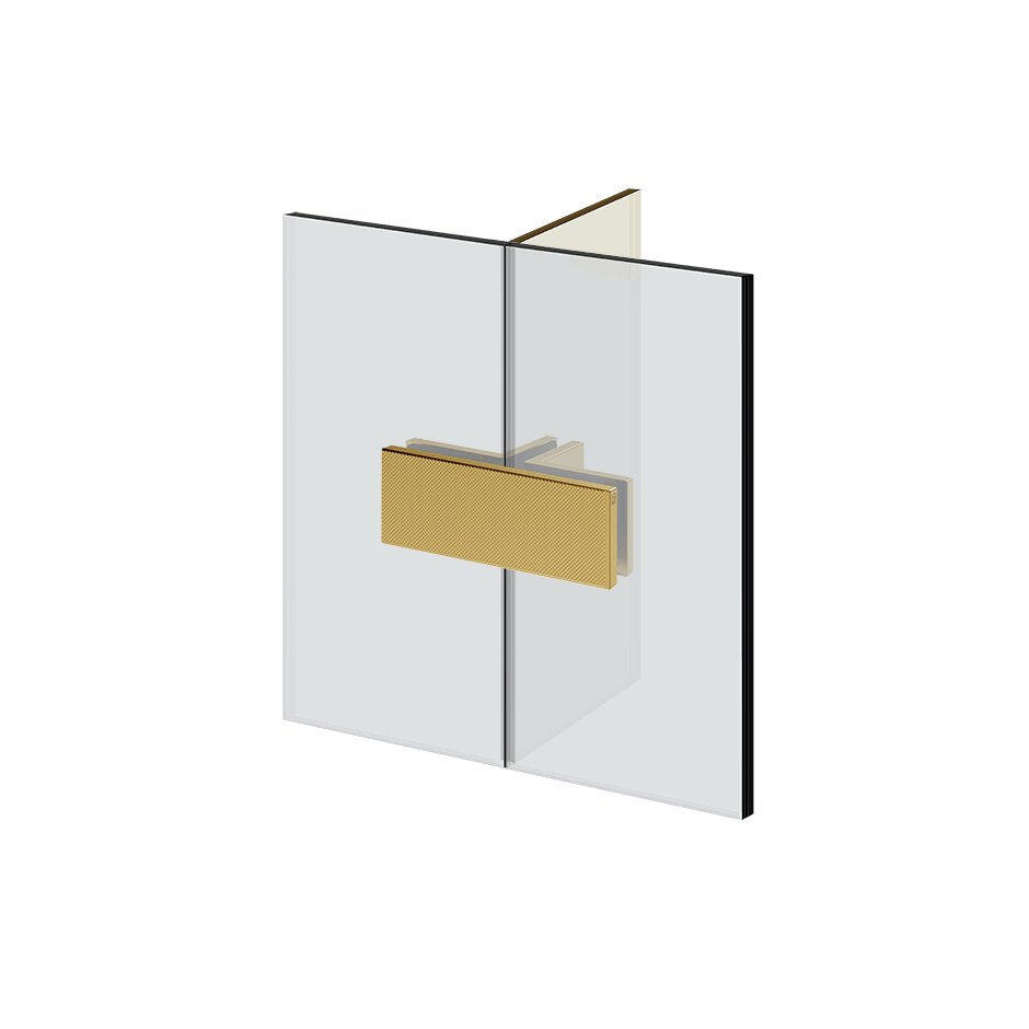 Gessi Clamp 67609 in Gold Brushed Pvd