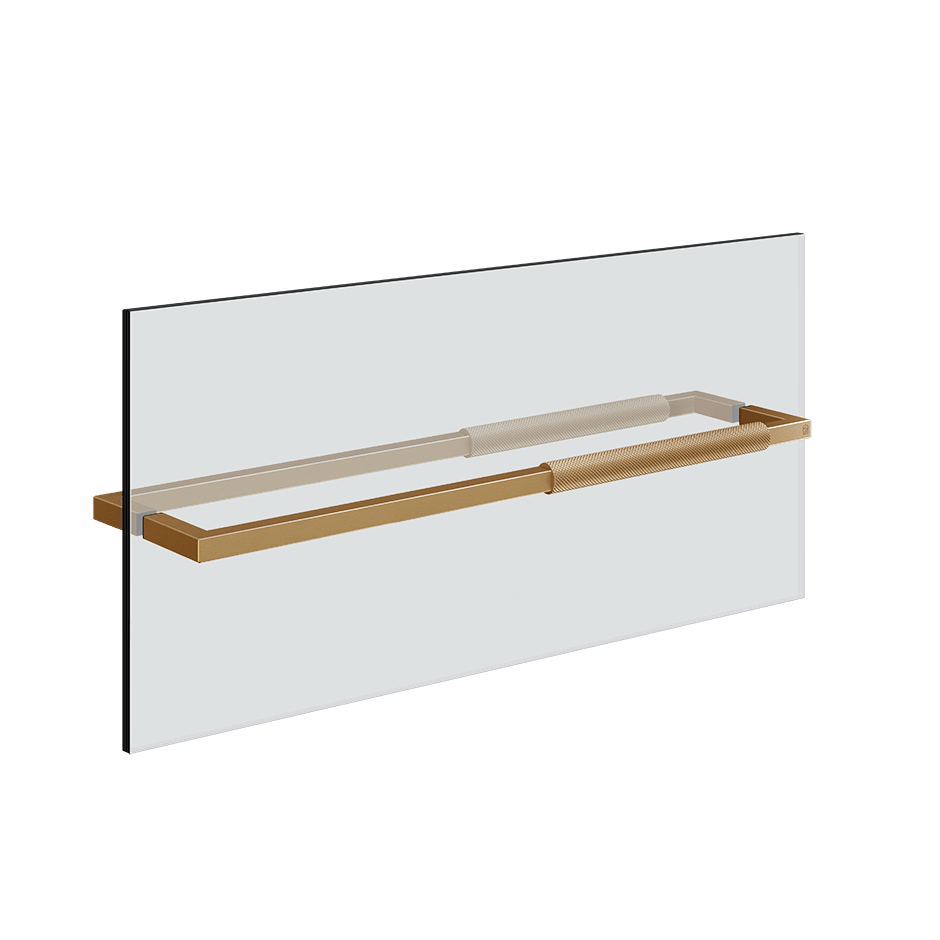 Gessi Towel Rail 67646 in Warm Bronze Br. Pvd
