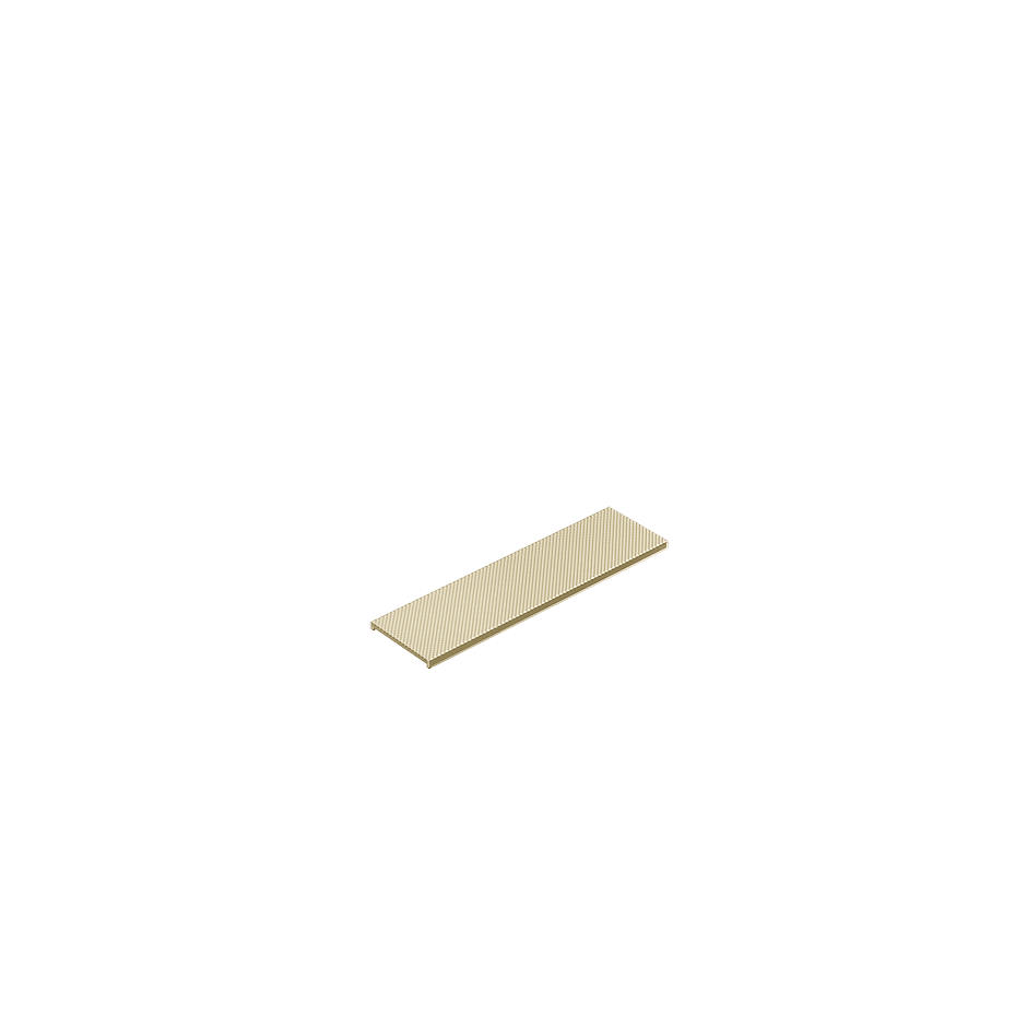 Gessi Cover 67661 in Brass Pvd