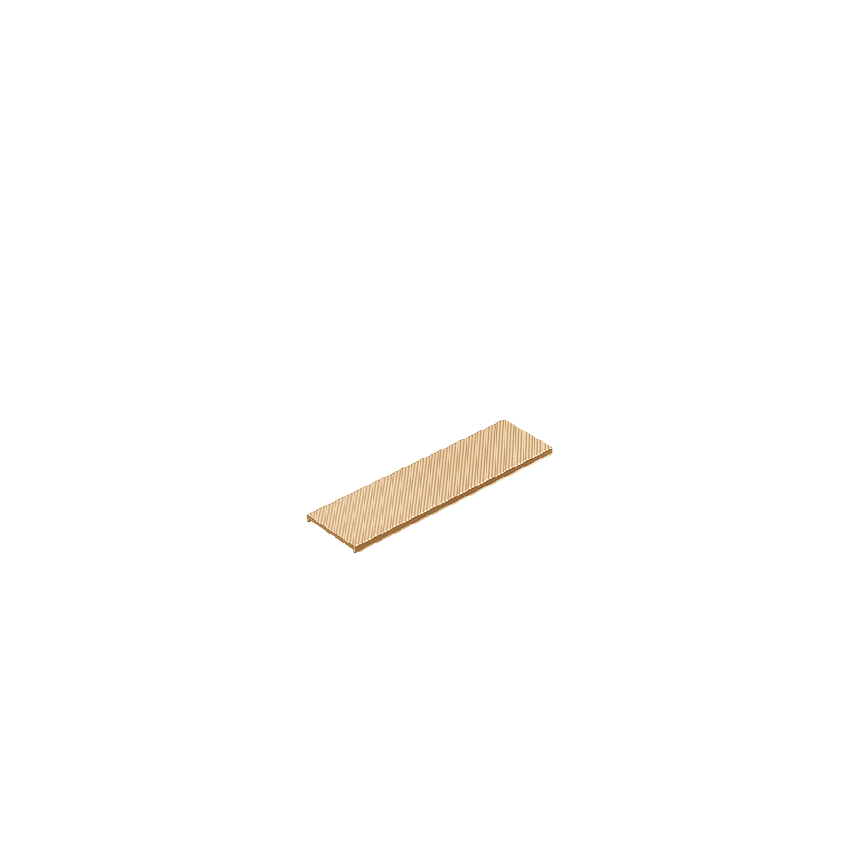 Gessi Cover 67661 in Warm Bronze Pvd